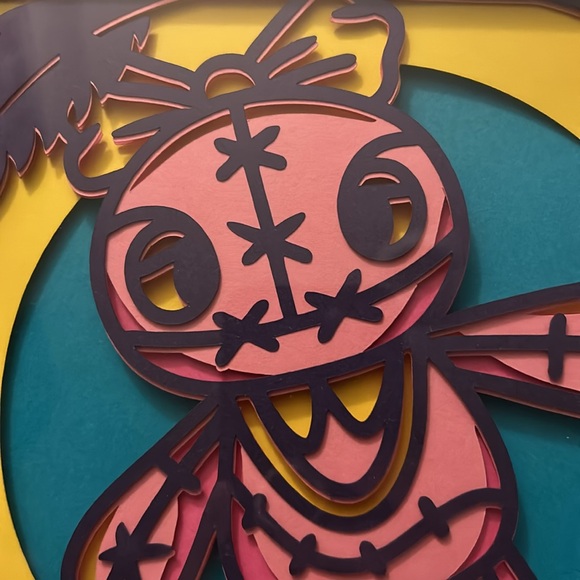 Voodoo doll shadow box - Picture 2 of 9